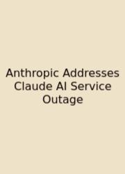Anthropic Addresses Claude AI Service Outage