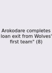 Arokodare Completes Loan Exit From Wolves' First Team