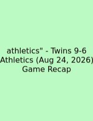Athletics