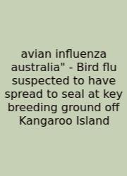 Avian Influenza Australia