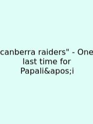 Canberra Raiders