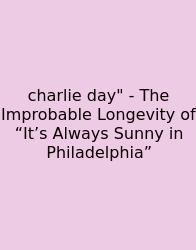 Charlie Day