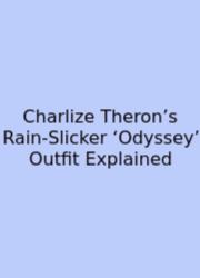 Charlize Theron’s Rain‑Slicker ‘Odyssey’ Outfit Explained
