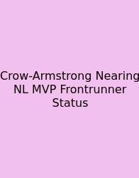 Crow-Armstrong Nearing NL MVP Frontrunner Status