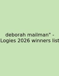 Deborah Mailman