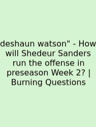 Deshaun Watson