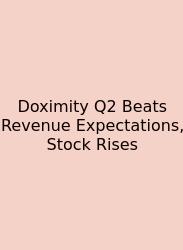 Doximity Q2 Beats Revenue Expectations, Stock Rises