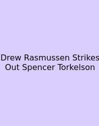 Drew Rasmussen Strikes Out Spencer Torkelson