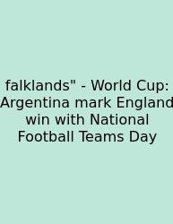 Falklands