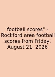 Football Scores