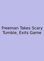 Freeman Takes Scary Tumble, Exits Game