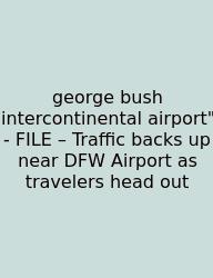 George Bush Intercontinental Airport