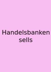 Handelsbanken Sells