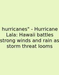 Hurricanes