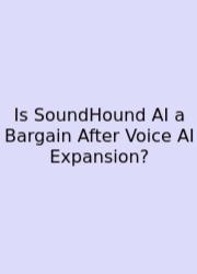 Is SoundHound AI A Bargain After Voice AI Expansion?