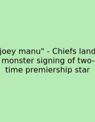 Joey Manu