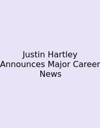 Justin Hartley Announces Major Career News