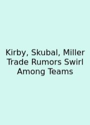 Kirby, Skubal, Miller Trade Rumors Swirl Among Teams