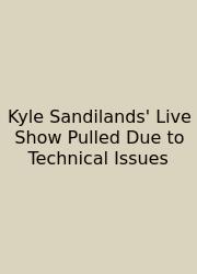 Kyle Sandilands' Live Show Pulled Due To Technical Issues