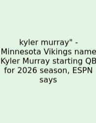 Kyler Murray