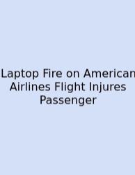 Laptop Fire On American Airlines Flight Injures Passenger