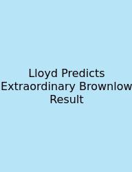Lloyd Predicts Extraordinary Brownlow Result