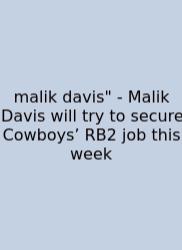 Malik Davis