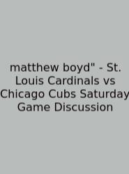 Matthew Boyd