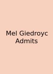 Mel Giedroyc Admits