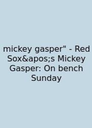 Mickey Gasper