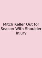 Mitch Keller Out For Season With Shoulder Injury