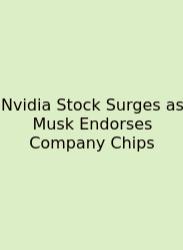 Nvidia Stock Surges As Musk Endorses Company Chips