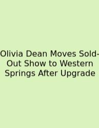 Olivia Dean Moves Sold-Out Show To Western Springs After Upgrade