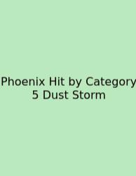 Phoenix Hit By Category 5 Dust Storm