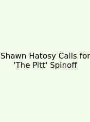 Shawn Hatosy Calls For 'The Pitt' Spinoff