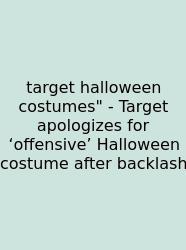 Target Halloween Costumes