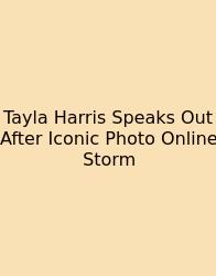 Tayla Harris Speaks Out After Iconic Photo Online Storm