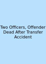 Two Officers, Offender Dead After Transfer Accident