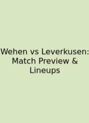Wehen Vs Leverkusen: Match Preview & Lineups