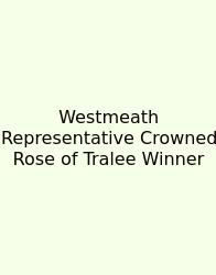 Westmeath Representative Crowned Rose Of Tralee Winner
