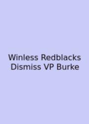 Winless Redblacks Dismiss VP Burke