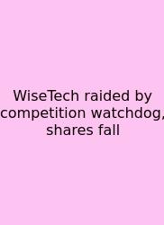 WiseTech Raided By Competition Watchdog, Shares Fall